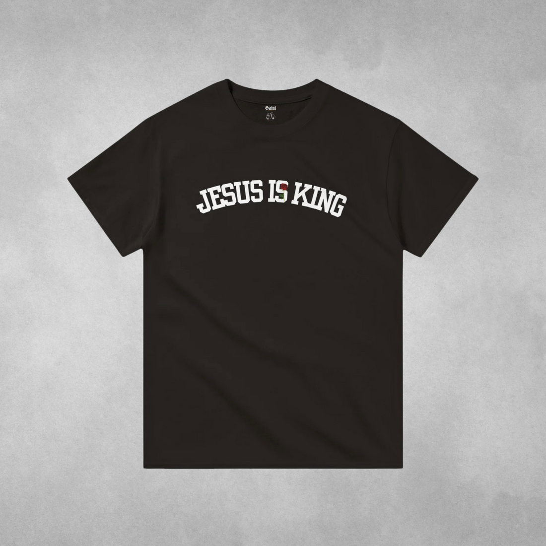 Jesus is King - Black Unisex Tshirt