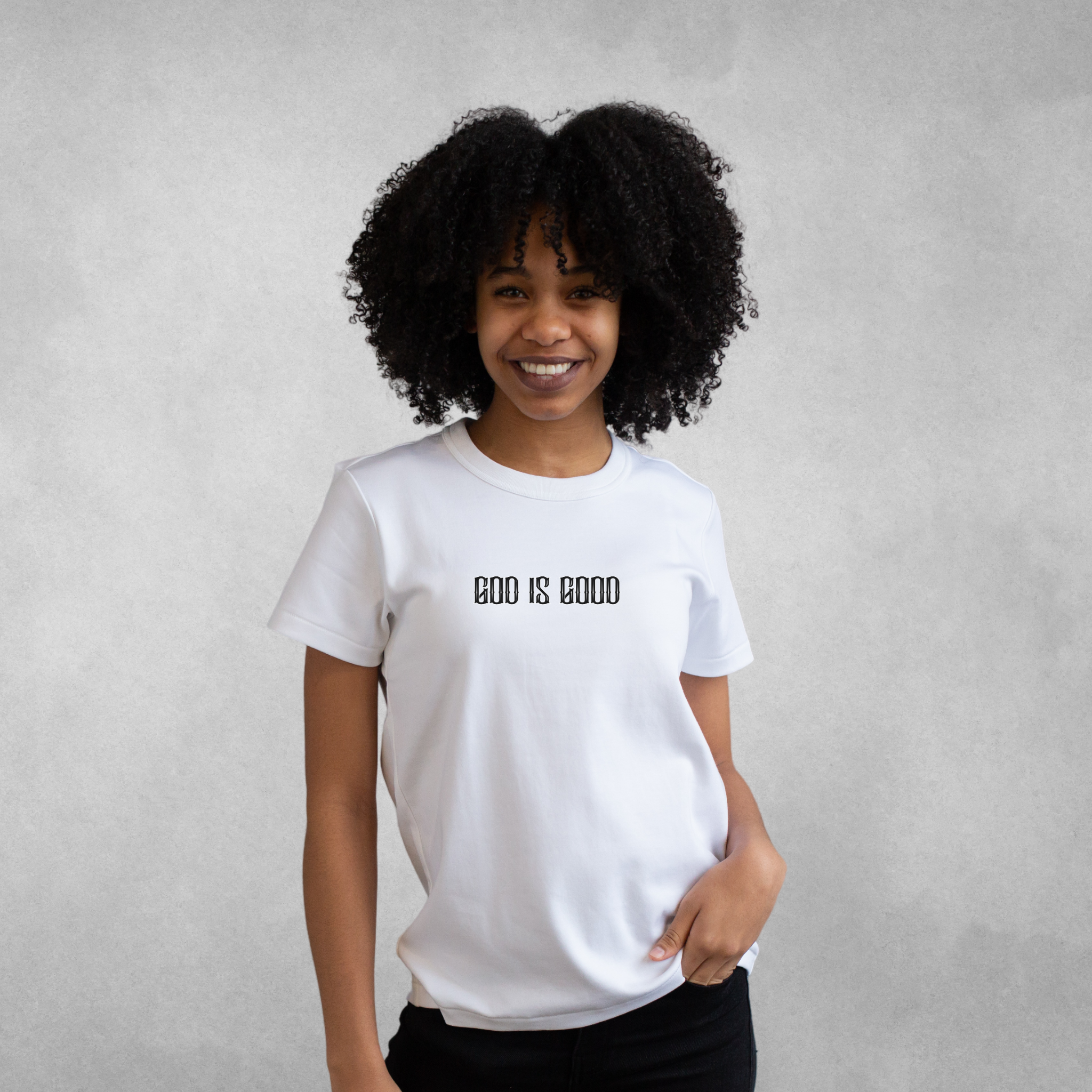 God Is Good - White Tee