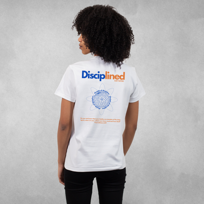 Disciplined - White Unisex T-shirt