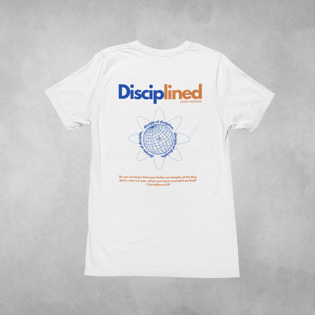 Disciplined - White Unisex T-shirt