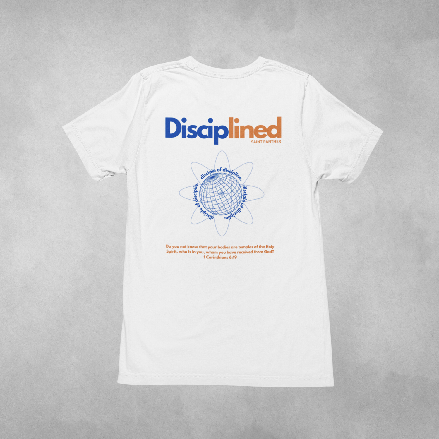 Disciplined - White Unisex T-shirt