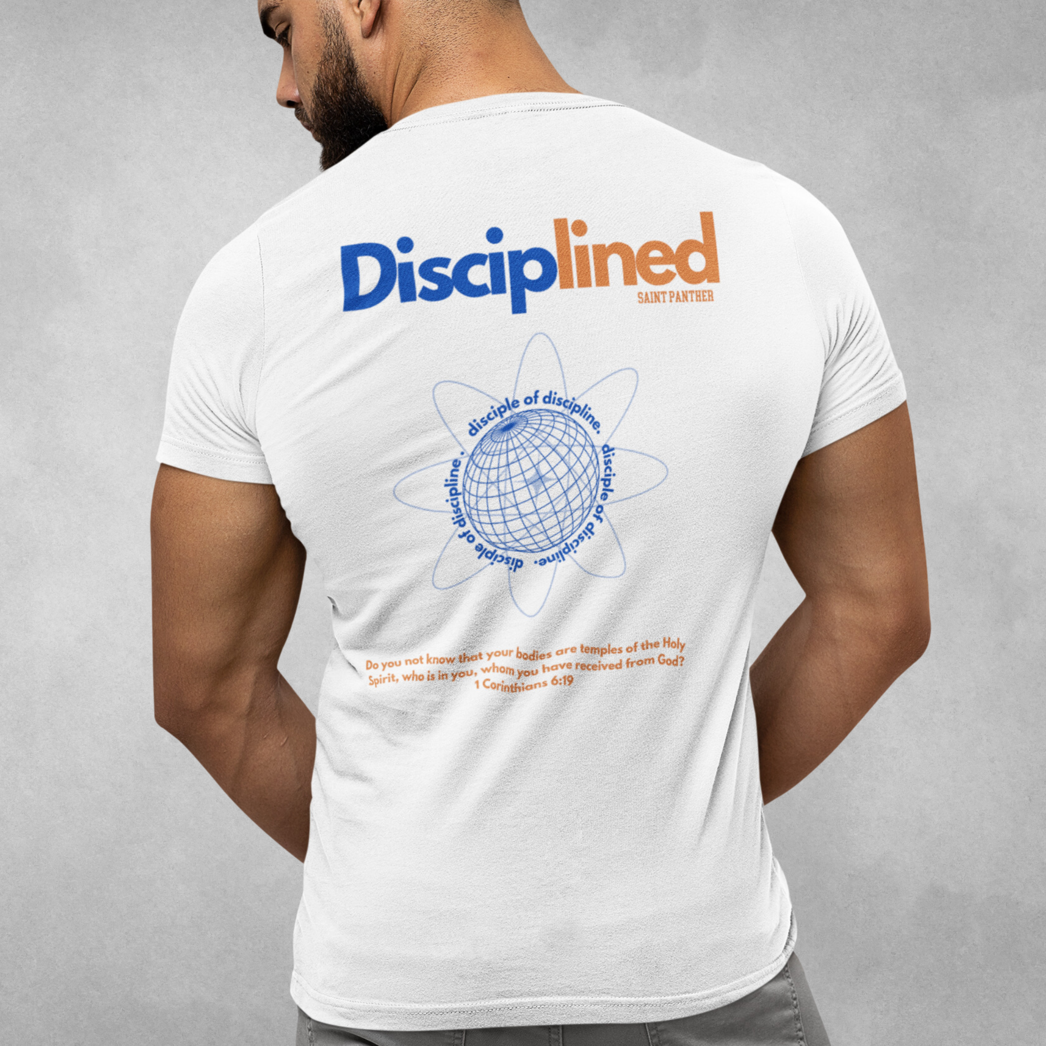 Disciplined - White Unisex T-shirt