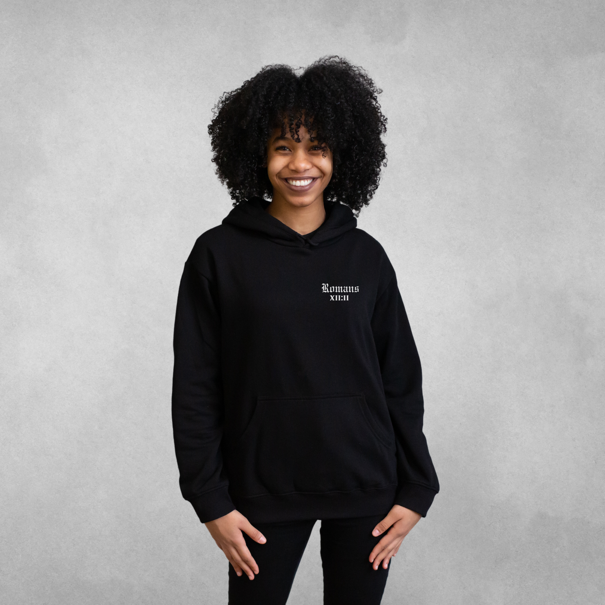 Romans 12: 2 Premium Unisex Hoodie