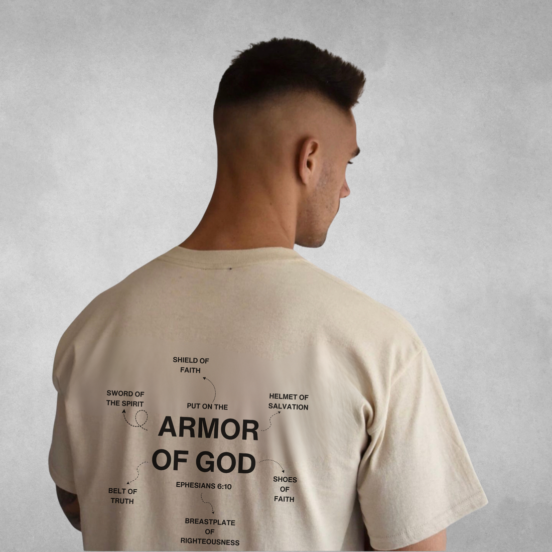 Armor Of God - Natural Tee